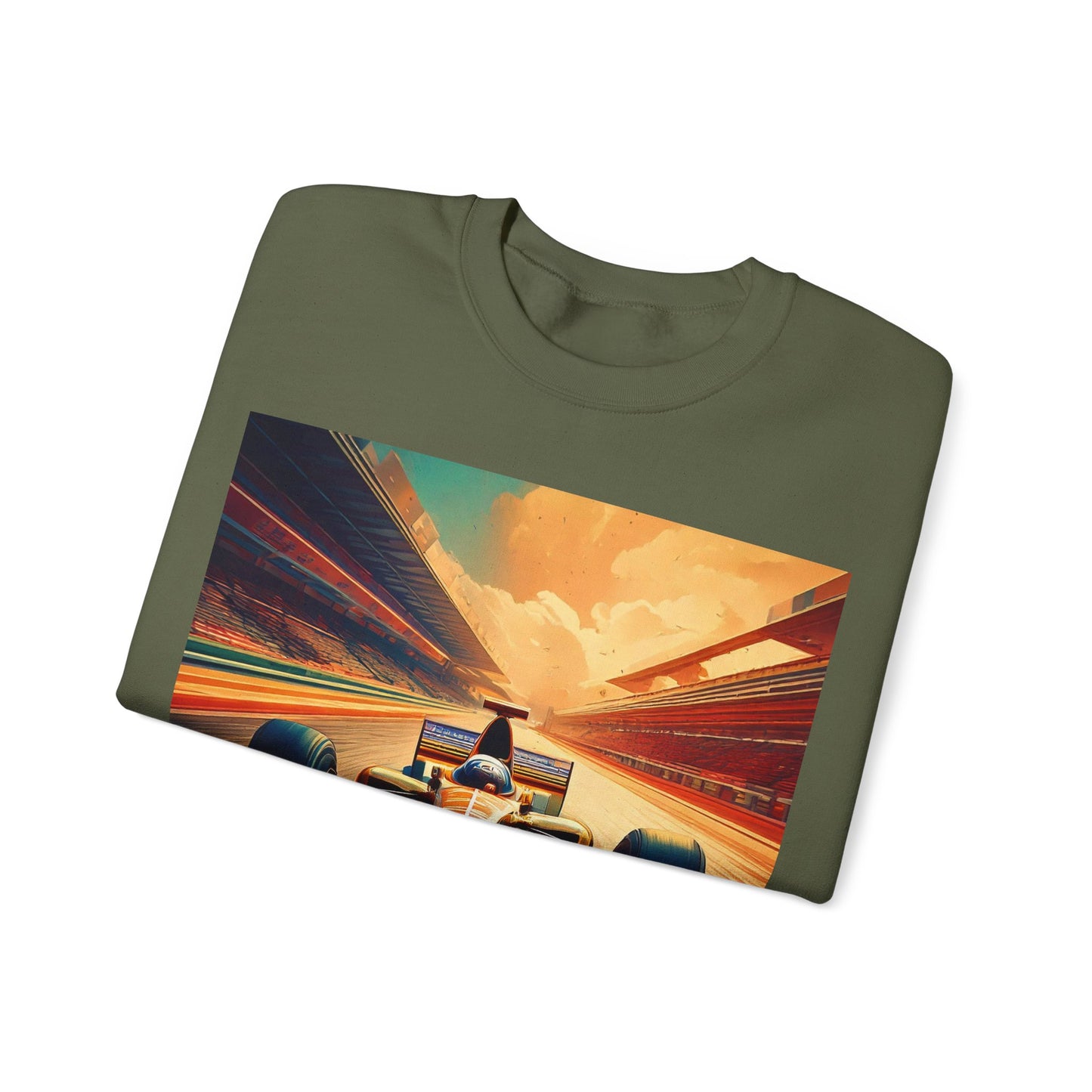 Race Car Crewneck Sweatshirt | Racing Apparel, Unisex Sweatshirt, F1 Gift, Motorsports Clothing, Car Enthusiasts Sweatshirt