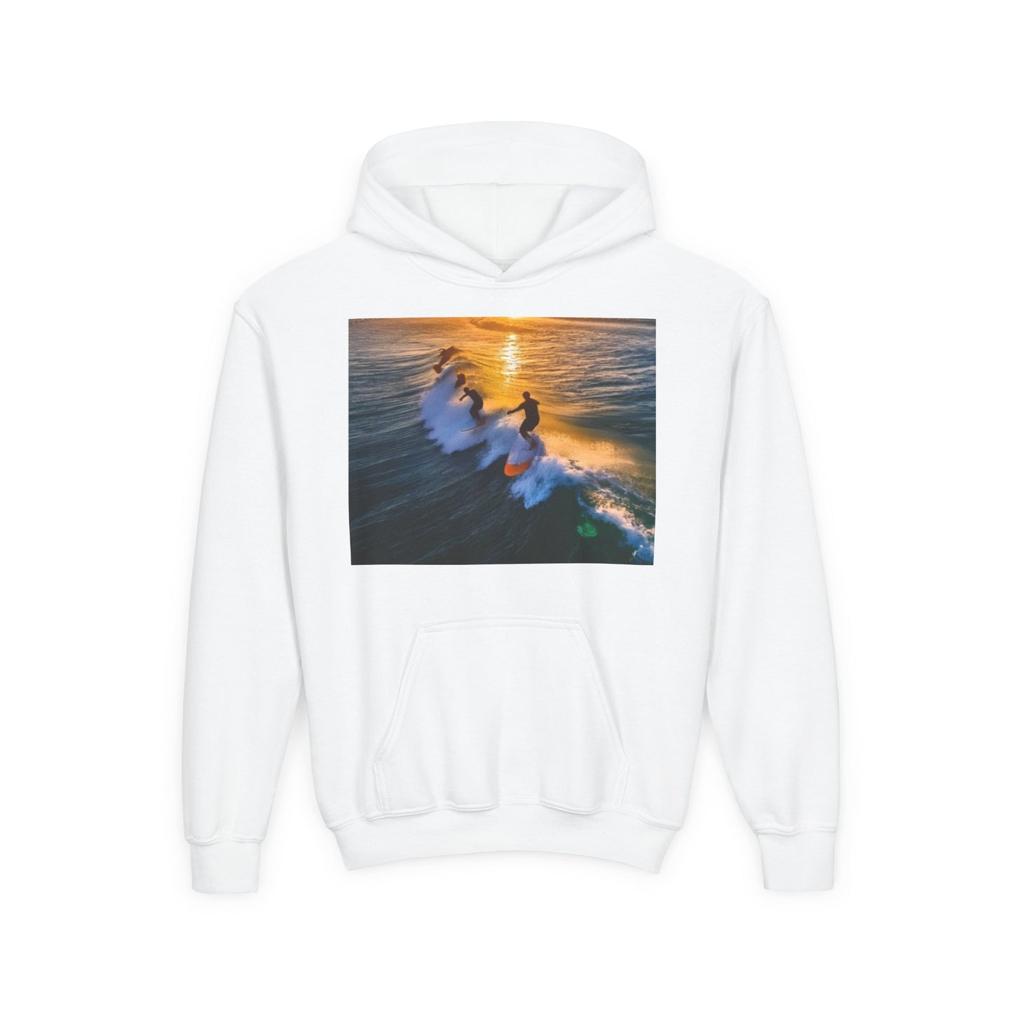 Surfing Youth Hoodie - Heavy Blend Sweatshirt