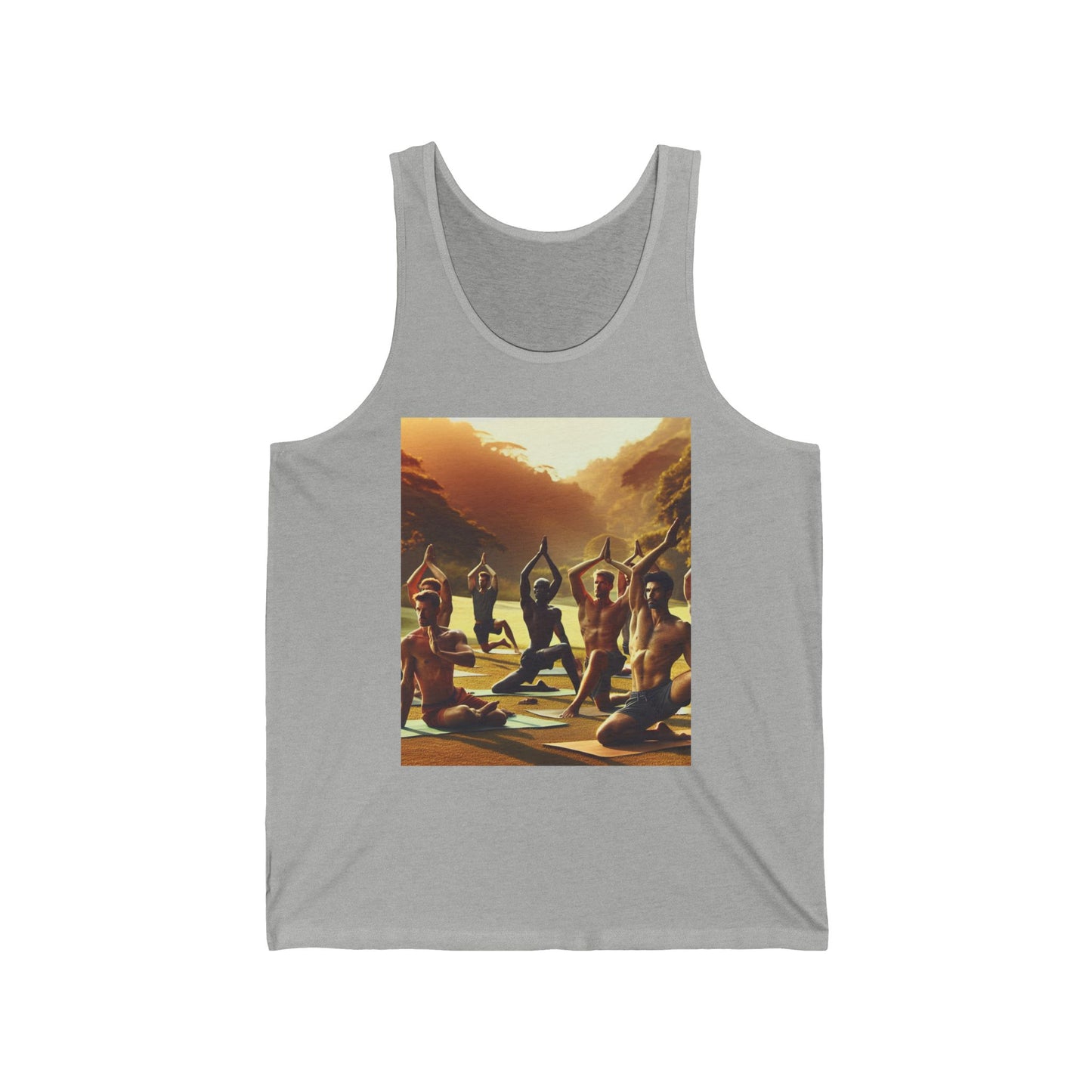 Yoga Unisex Jersey Tank Top - Perfect for Festivals & Casual Wear