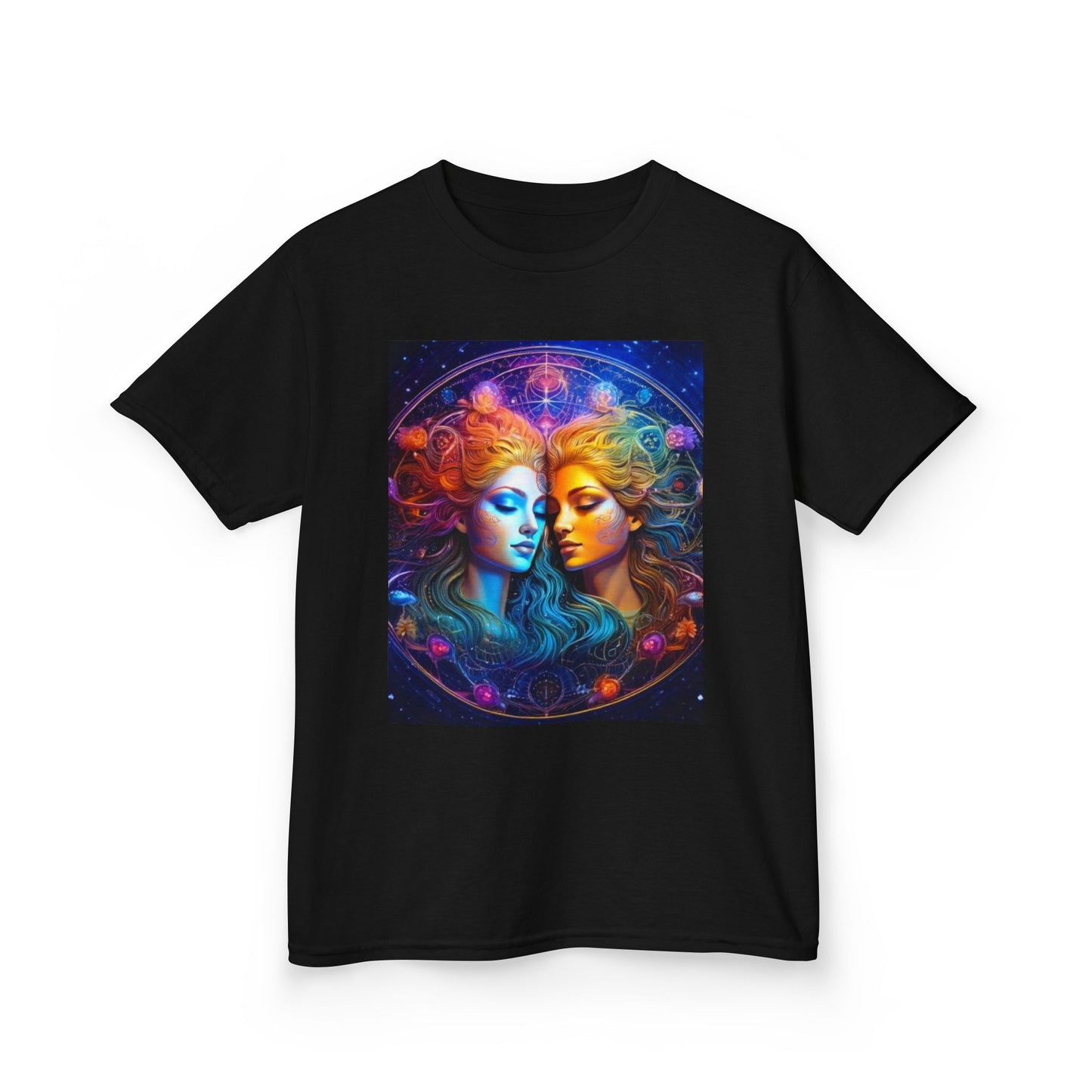 Gemini Horoscope Kids Tee - Cosmic Zodiac T-Shirt for Astrology Lovers, Birthday Gift, Everyday Wear, Reference Guide, Unique Design