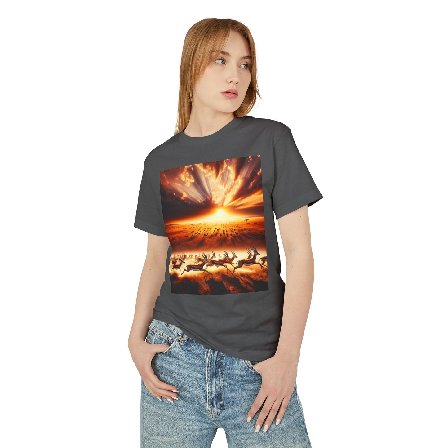 Gazelles Heavyweight Tee - Unisex Garment-Dyed Shirt
