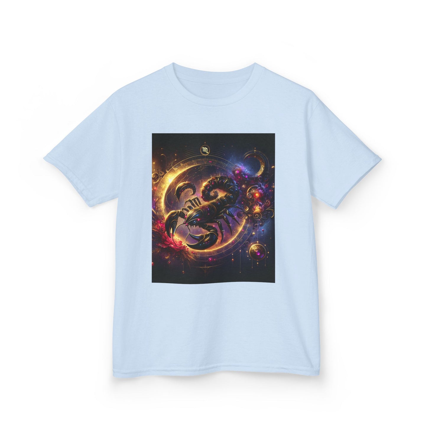 Scorpio Horoscope Kids Tee - Cosmic Zodiac T-Shirt for Astrology Lovers, Birthday Gift, Everyday Wear, Reference Guide, Unique Design