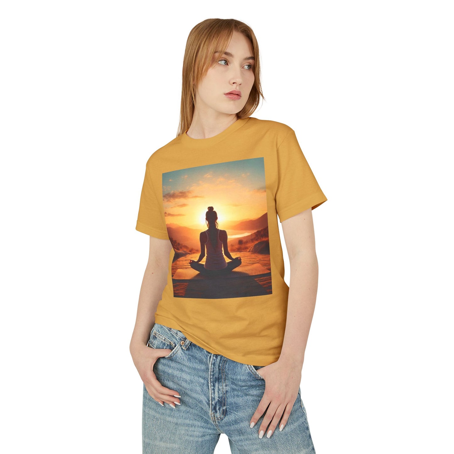 Yoga Heavyweight Tee - Unisex Garment-Dyed Shirt