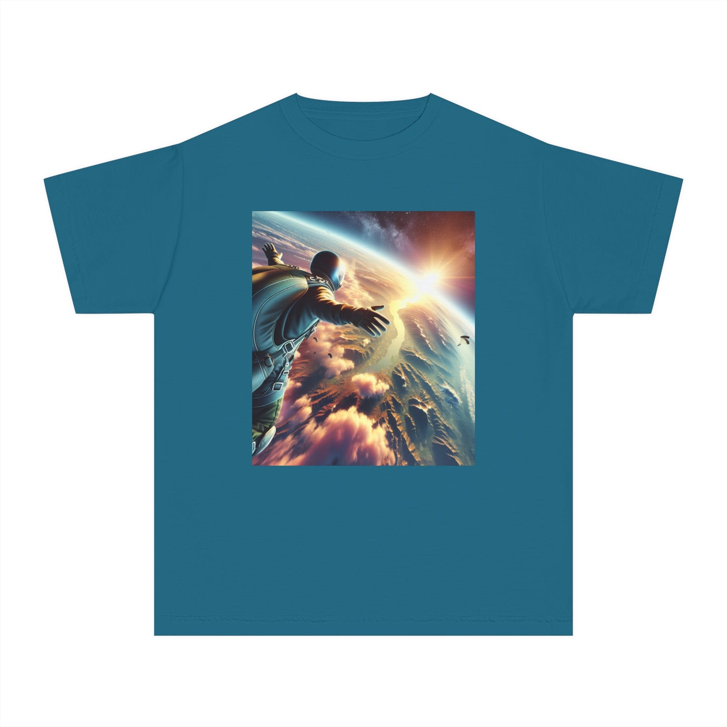 Sky Diving Youth Midweight Tee