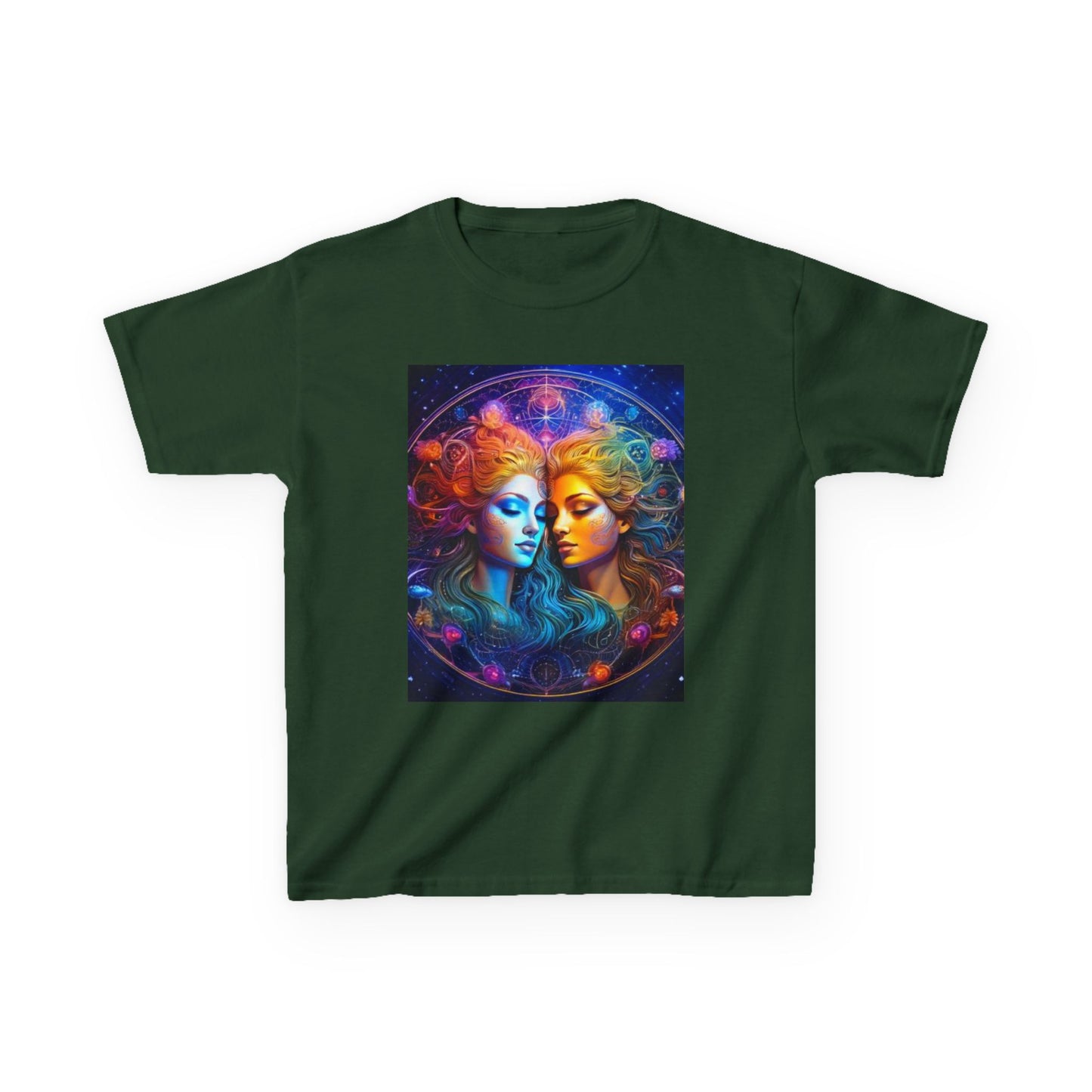 Gemini Horoscope Kids Tee - Cosmic Zodiac T-Shirt for Astrology Lovers, Birthday Gift, Everyday Wear, Reference Guide, Unique Design