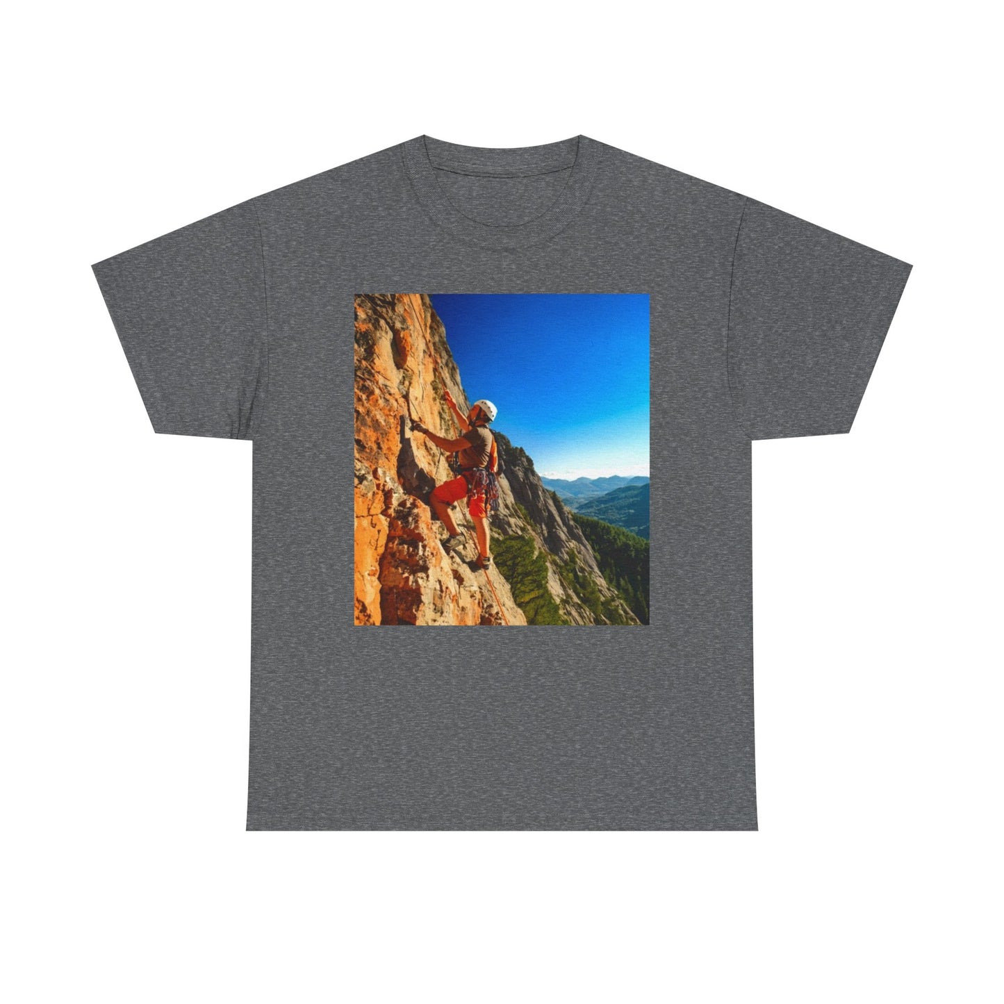 Rock climbing Women's Heavy Cotton Tee