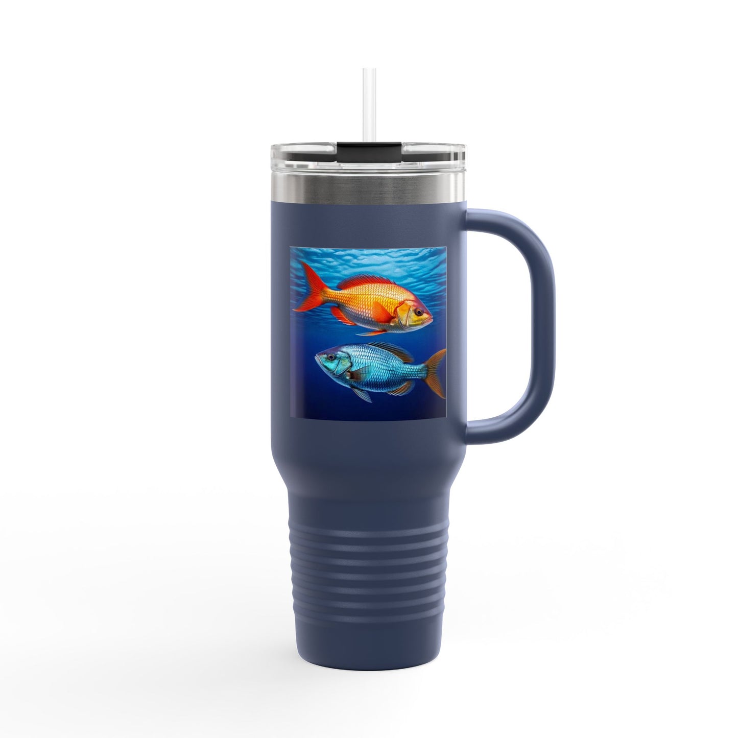 Pisces Insulated Travel Mug, 40oz, Perfect for Zodiac Fans, Coffee, Tea, Water