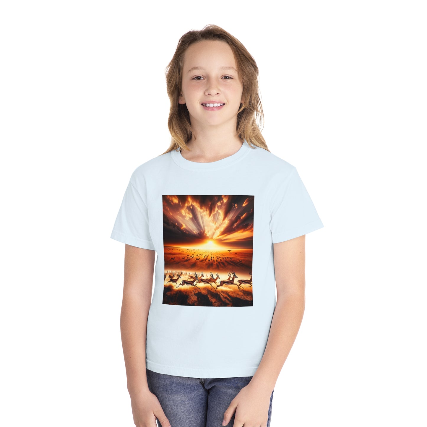 Gazelles Youth Midweight Tee