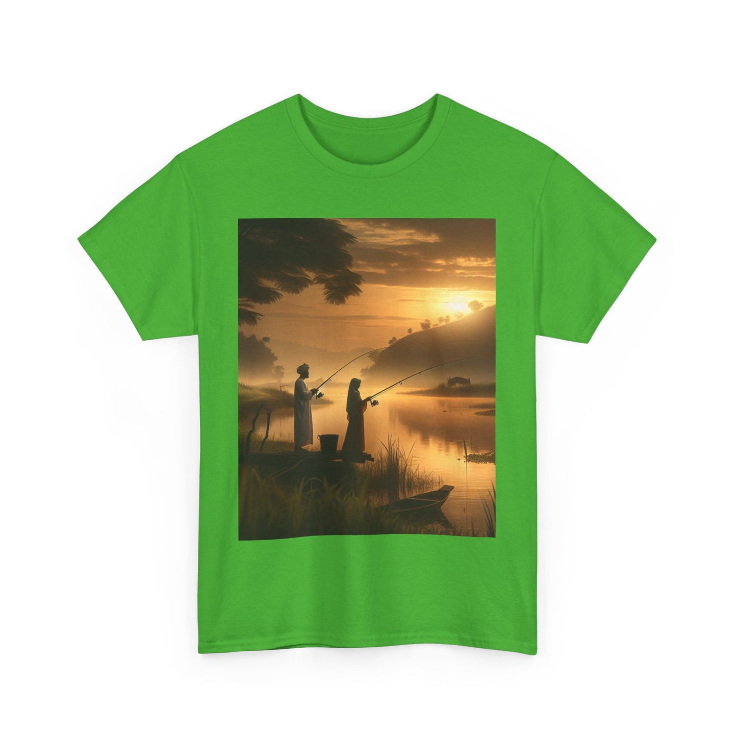 Fishing Women's Heavy Cotton Tee