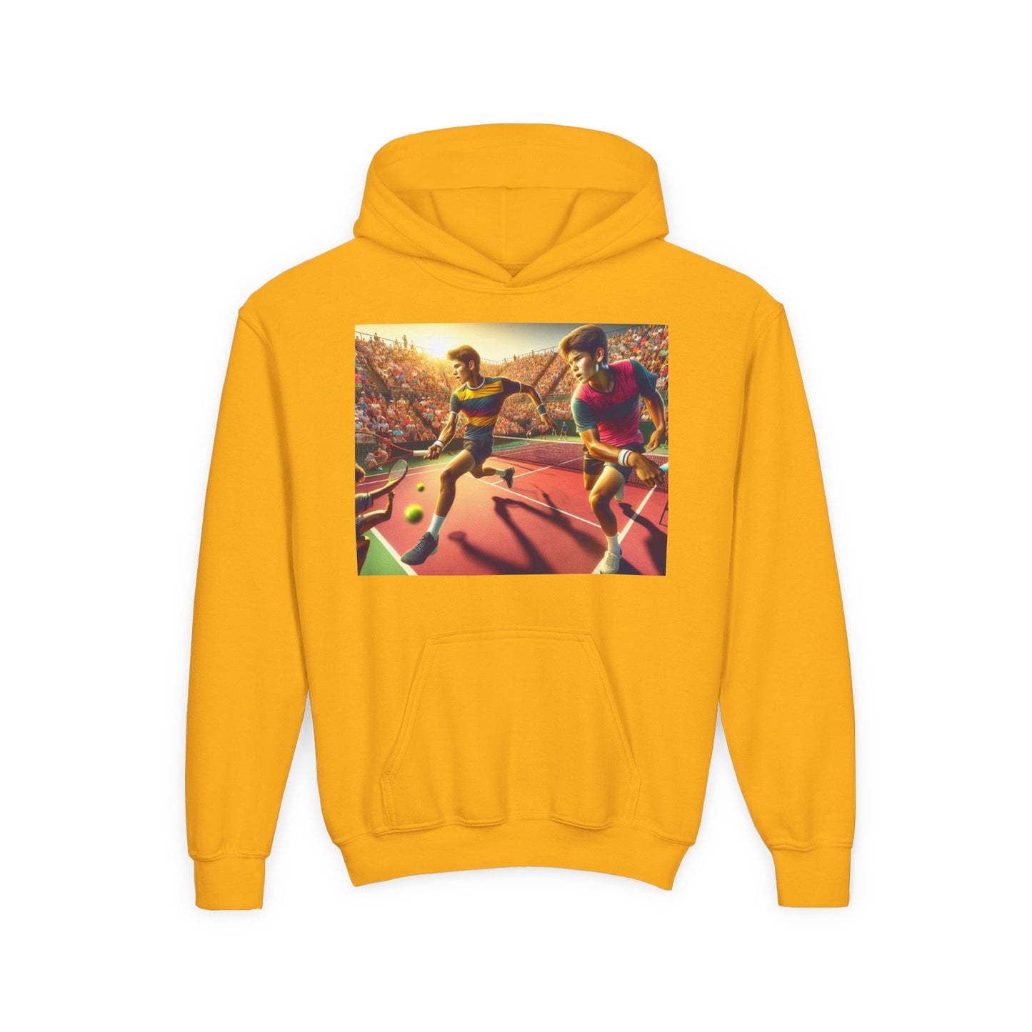Tennis Youth Heavy Blend Hooded Sweatshirt