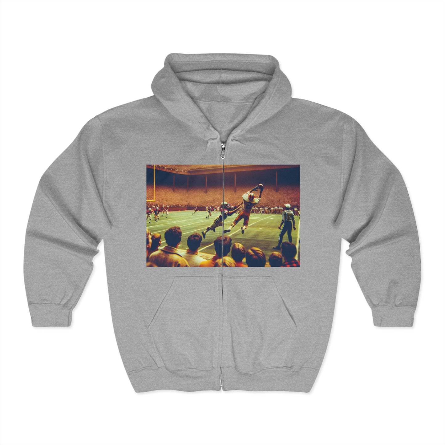 Football Unisex Heavy Blend™ Full Zip Hooded Sweatshirt