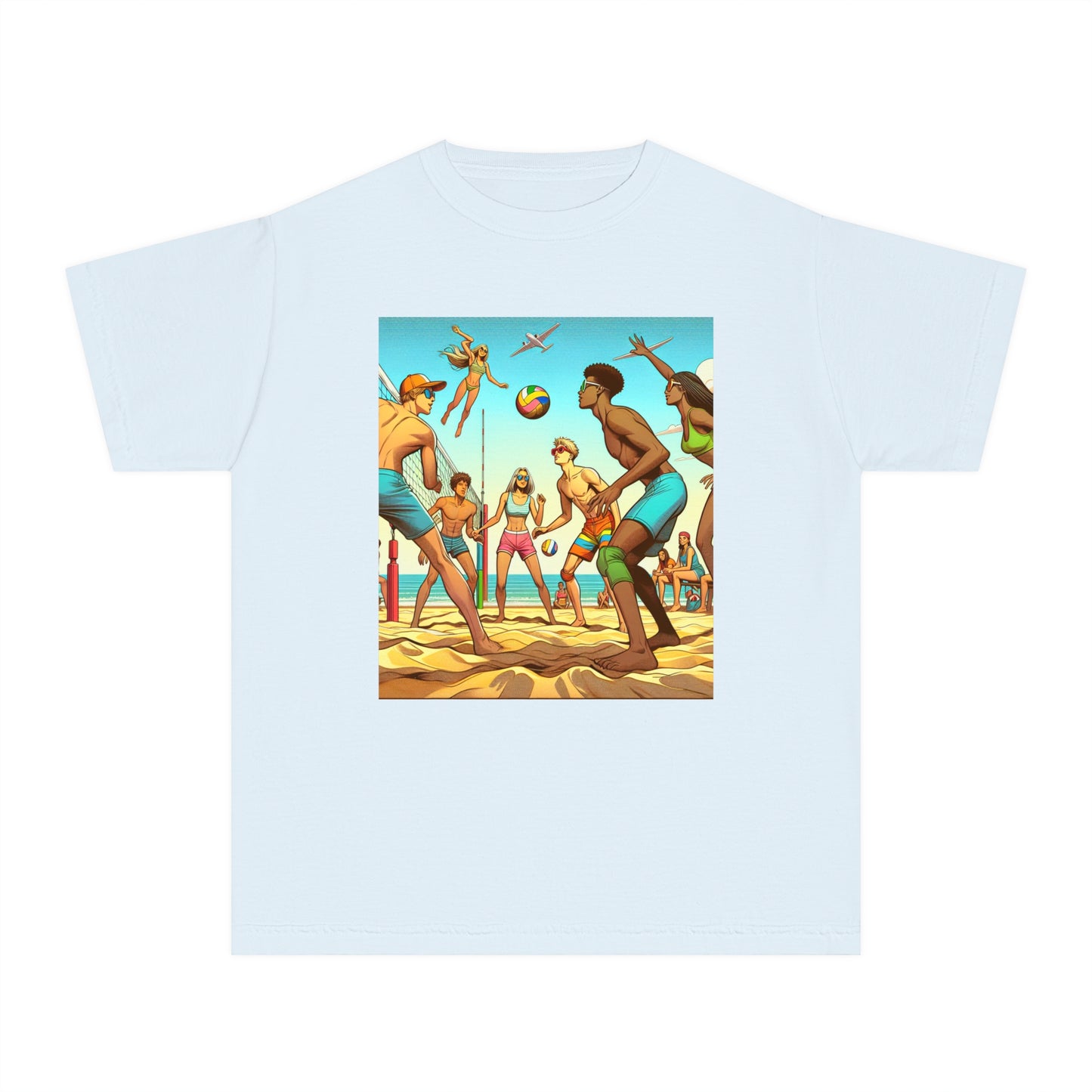 Volleyball Youth Midweight Tee