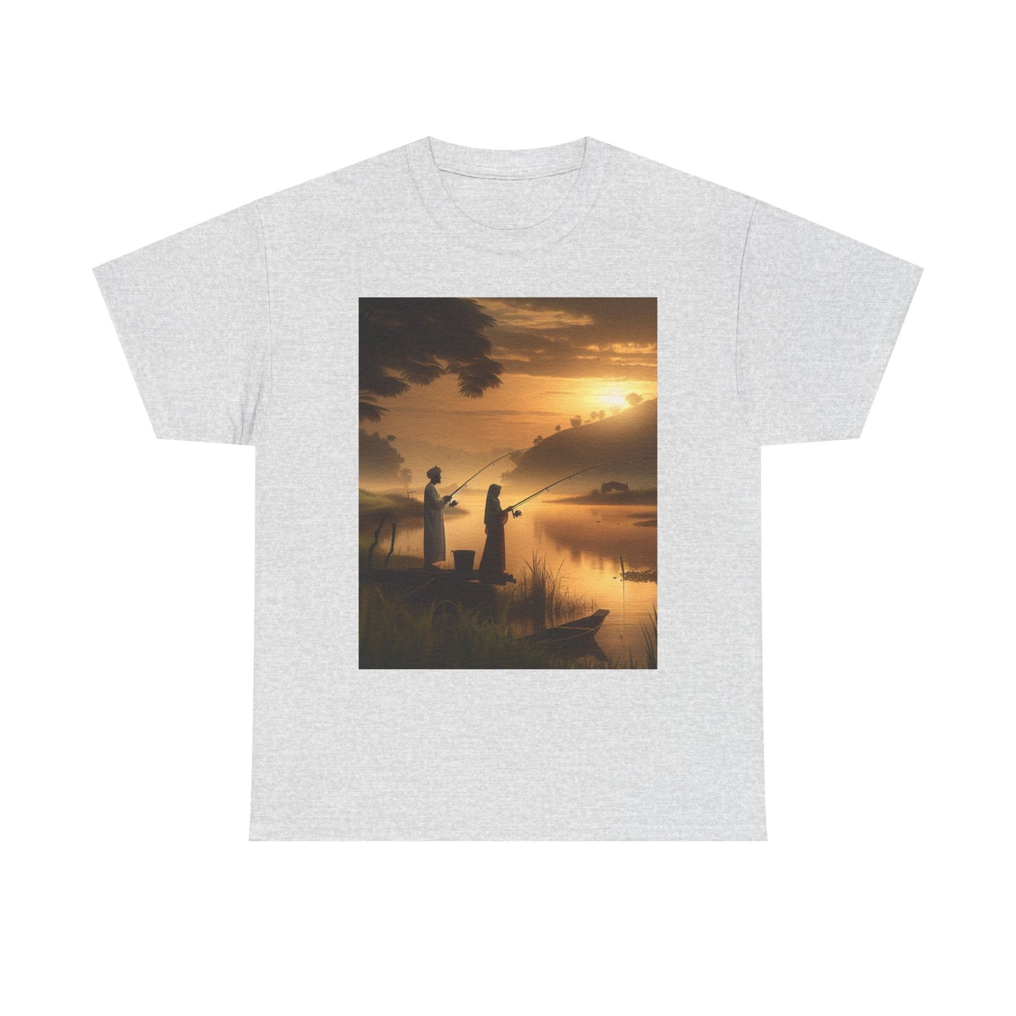 Fishing Women's Heavy Cotton Tee