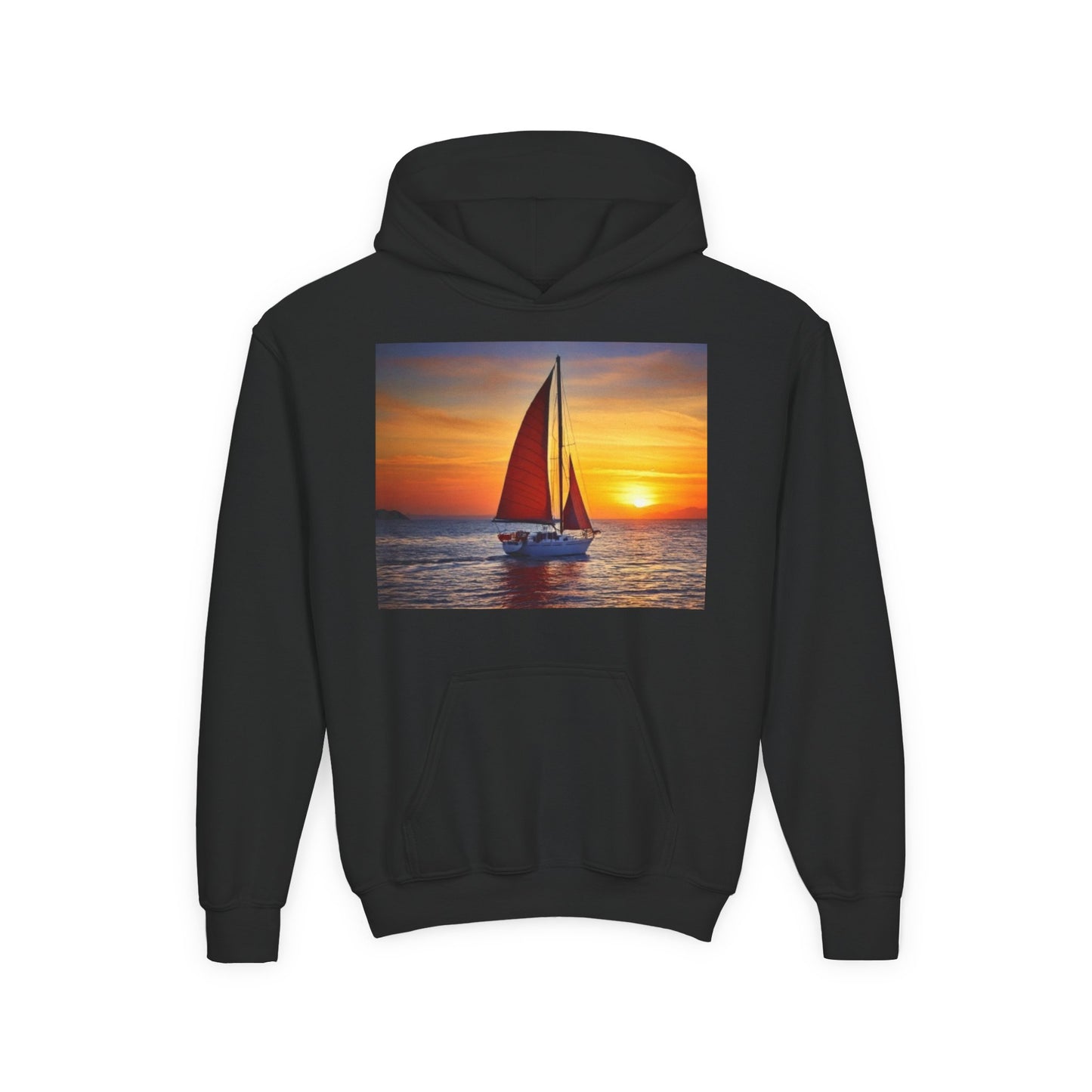 Sailing Youth Hoodie - Heavy Blend Sweatshirt