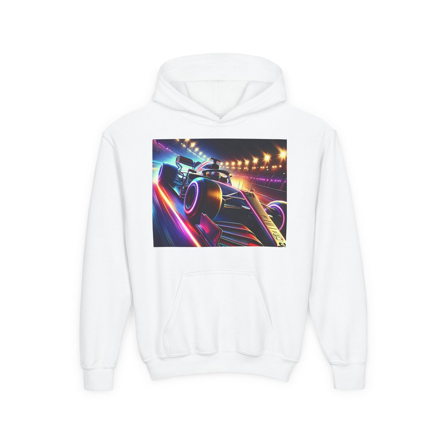 Fi Youth Hoodie - Heavy Blend Sweatshirt