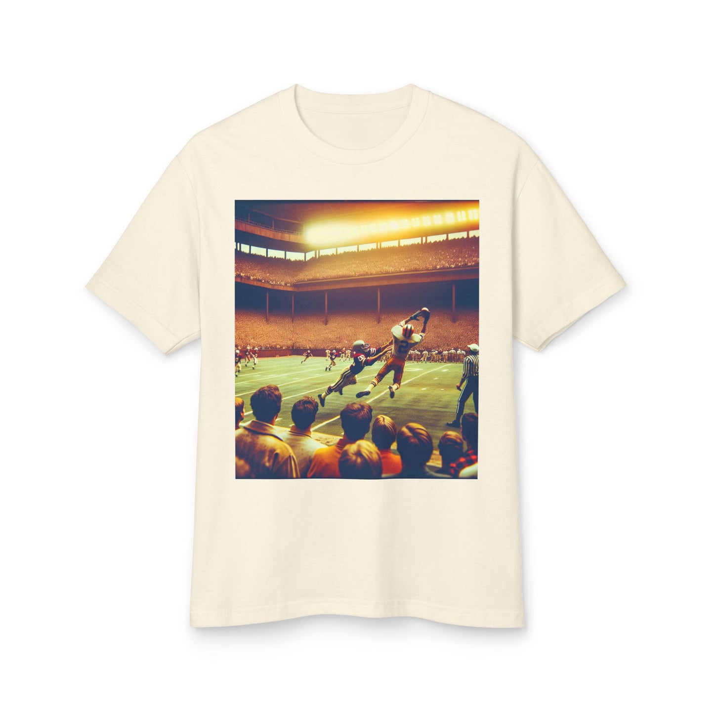 Football Heavyweight Tee - Unisex Garment-Dyed Shirt