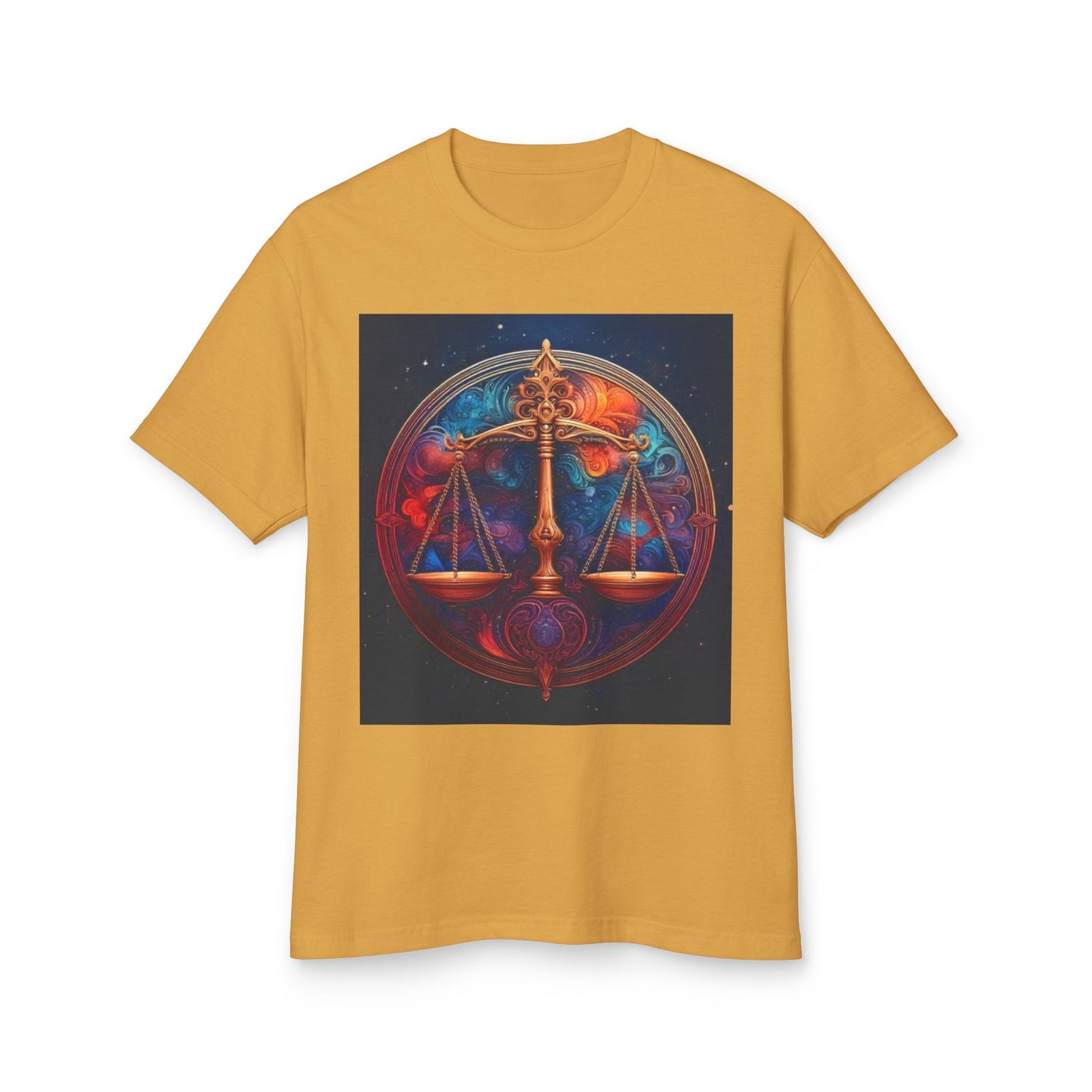 Libra Heavyweight Tee - Unisex Garment-Dyed Shirt