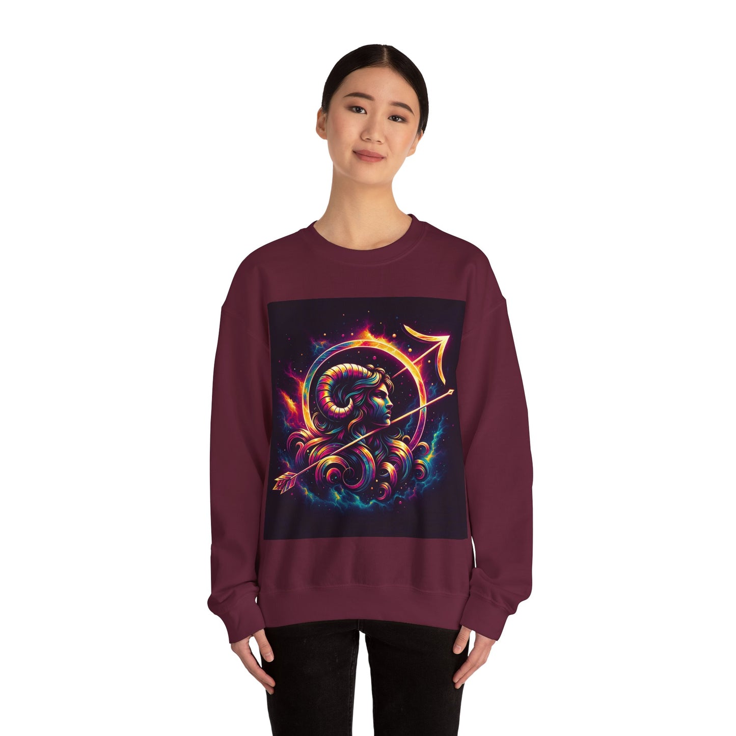 Sagittarius Crewneck Sweatshirt | Zodiac Apparel, Unisex Sweatshirt