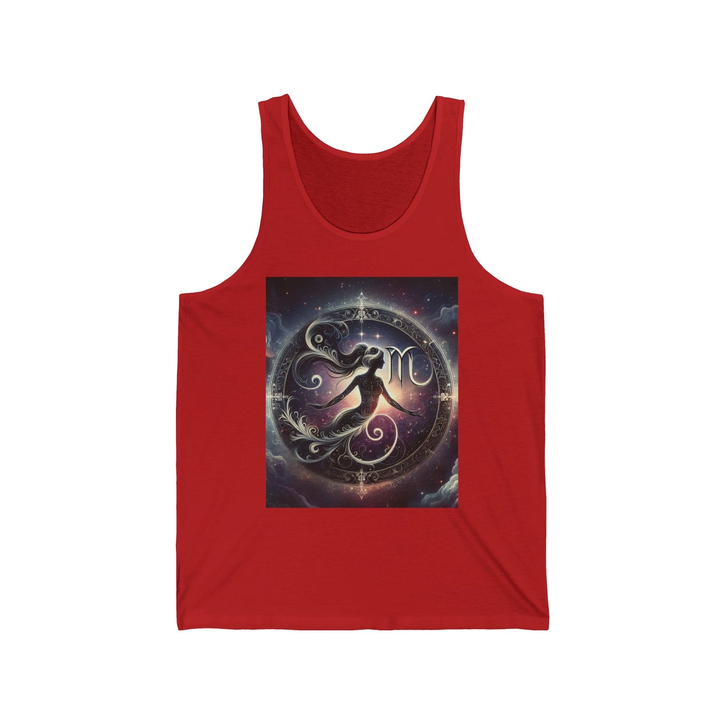 Virgo Unisex Jersey Tank Top - Perfect for Festivals & Casual Wear