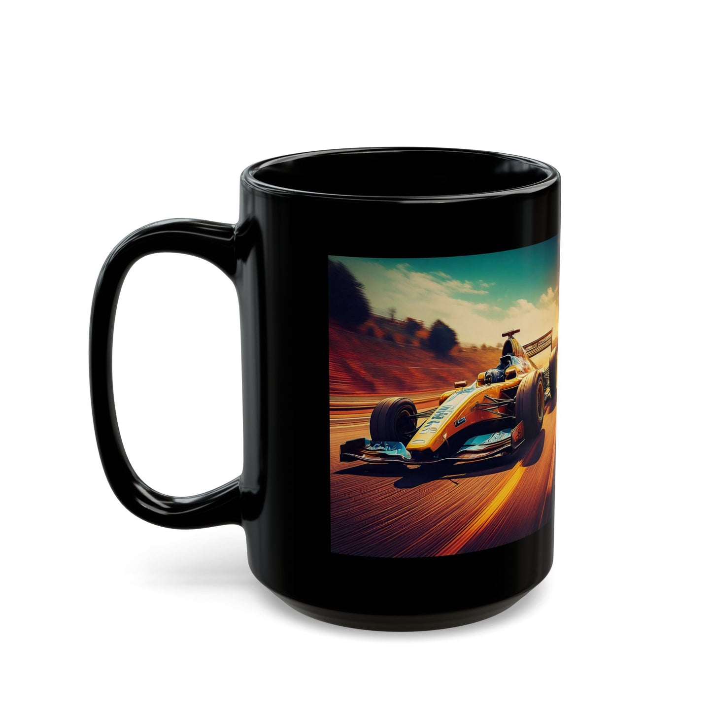 Racing Enthusiast Mug | Vibrant Formula 1 Design | Perfect Gift for Car Lovers, Motorsport Decor, Father's Day, Birthday