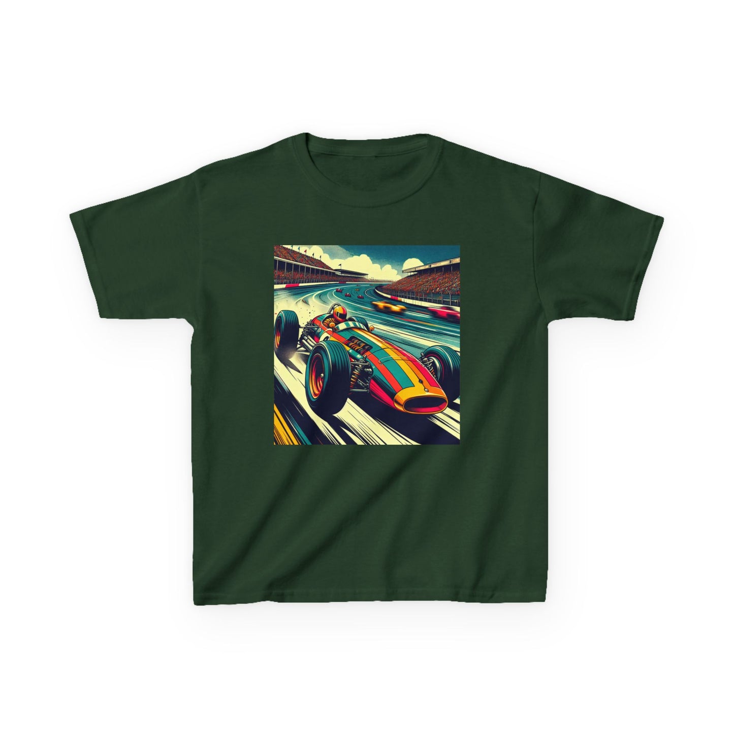 Vintage F1 Kids Tee, Birthday Gift, Everyday Wear, Reference Guide, Unique Design