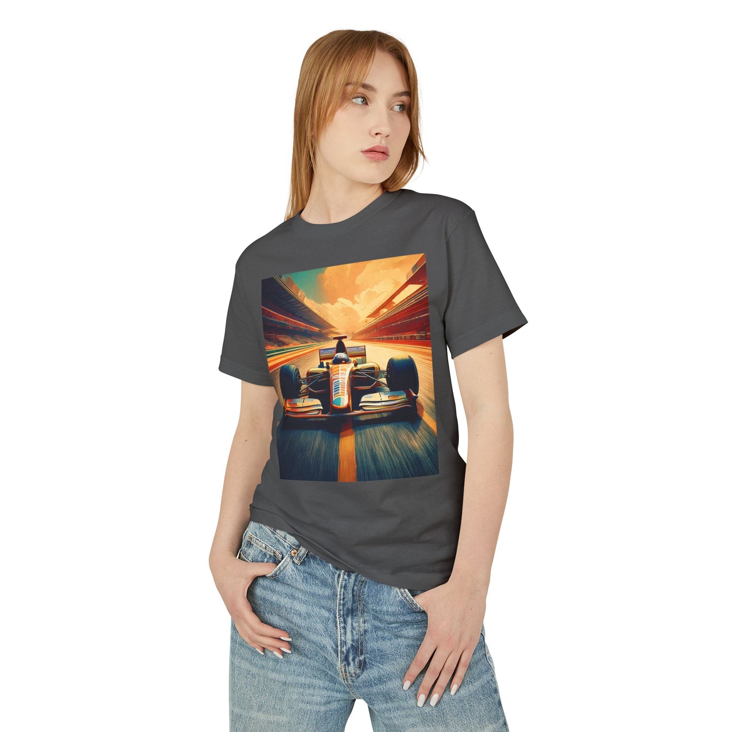 F1 Heavyweight Tee - Unisex Garment-Dyed Shirt