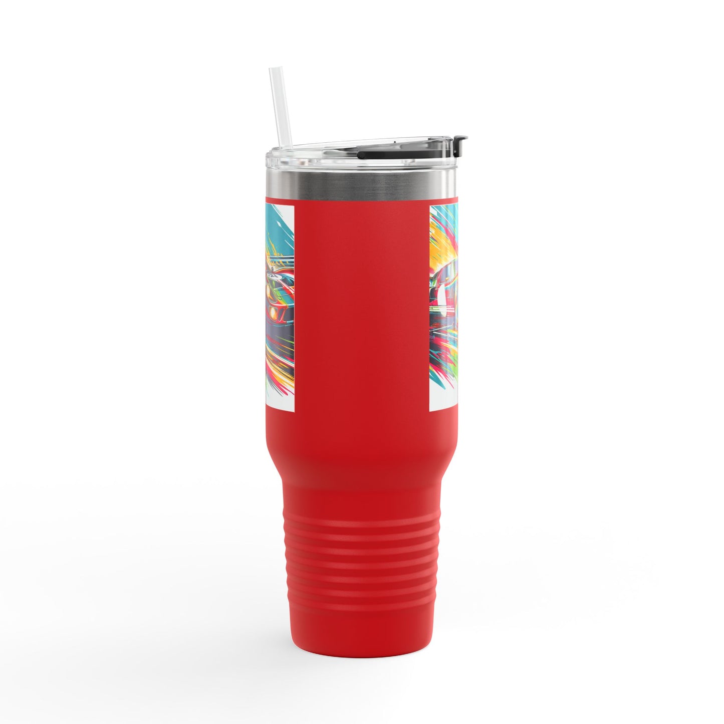 Vintage NASCAR Insulated Travel Mug, 40oz, Perfect for Fans, Sports Events, Coffee, Tea, Water