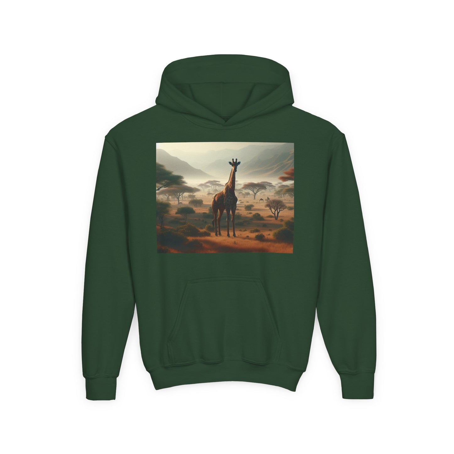 Giraffes Youth Hoodie - Heavy Blend Sweatshirt