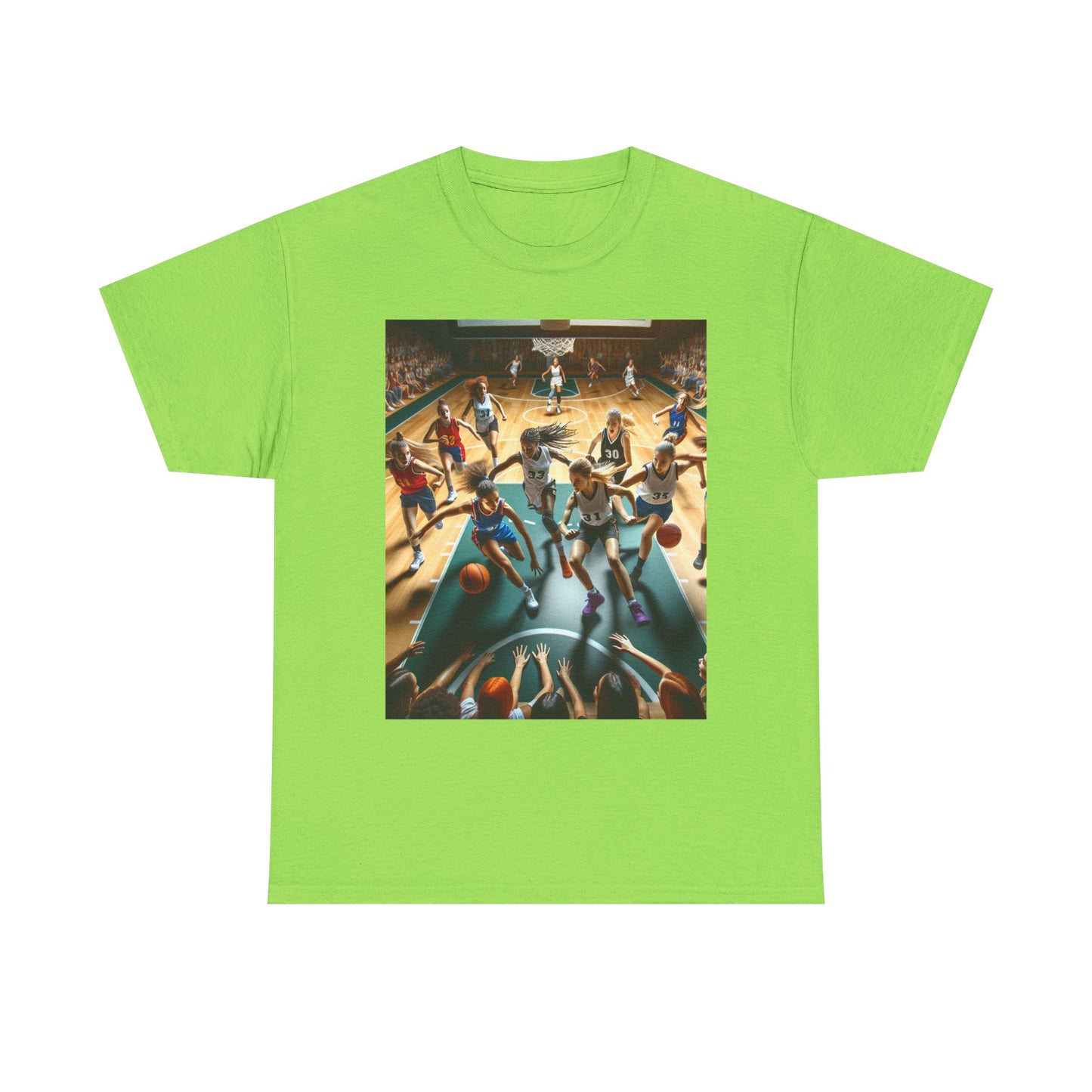 Basketball Women's Heavy Cotton Tee