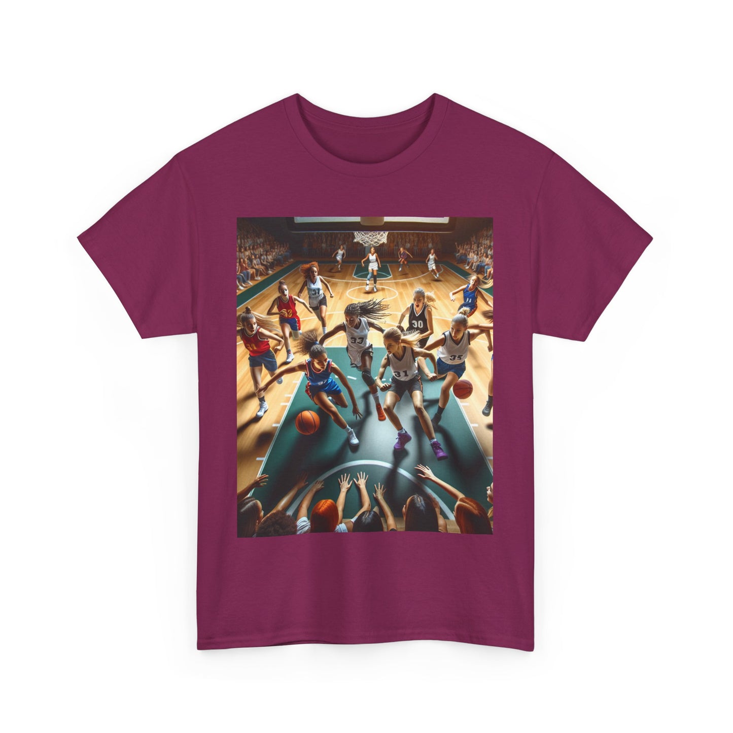 Basketball Women's Heavy Cotton Tee