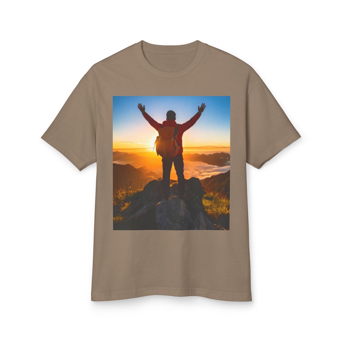 Hiker Heavyweight Tee - Unisex Garment-Dyed Shirt