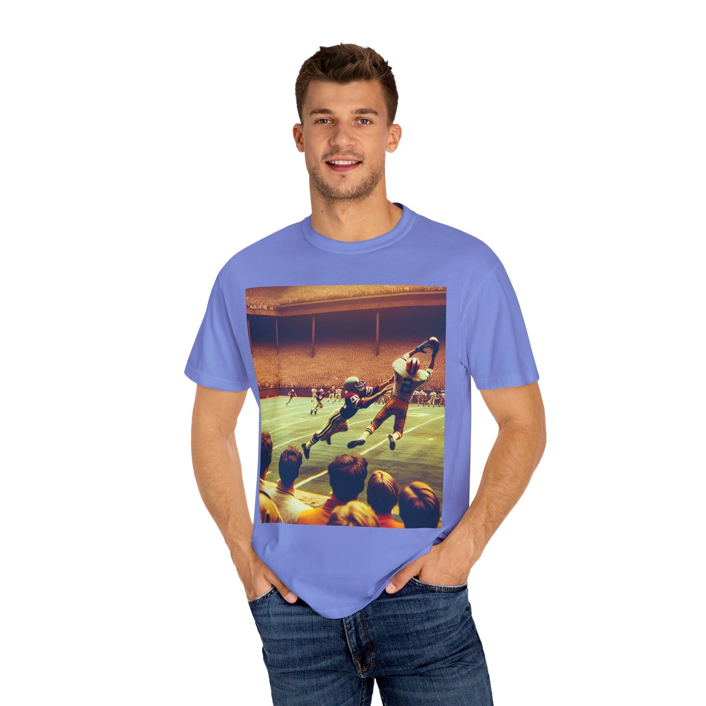 Vintage Football Unisex T-shirt, Retro Sports Tee, Fitness Apparel, Game Day Wear, Festival Outfit