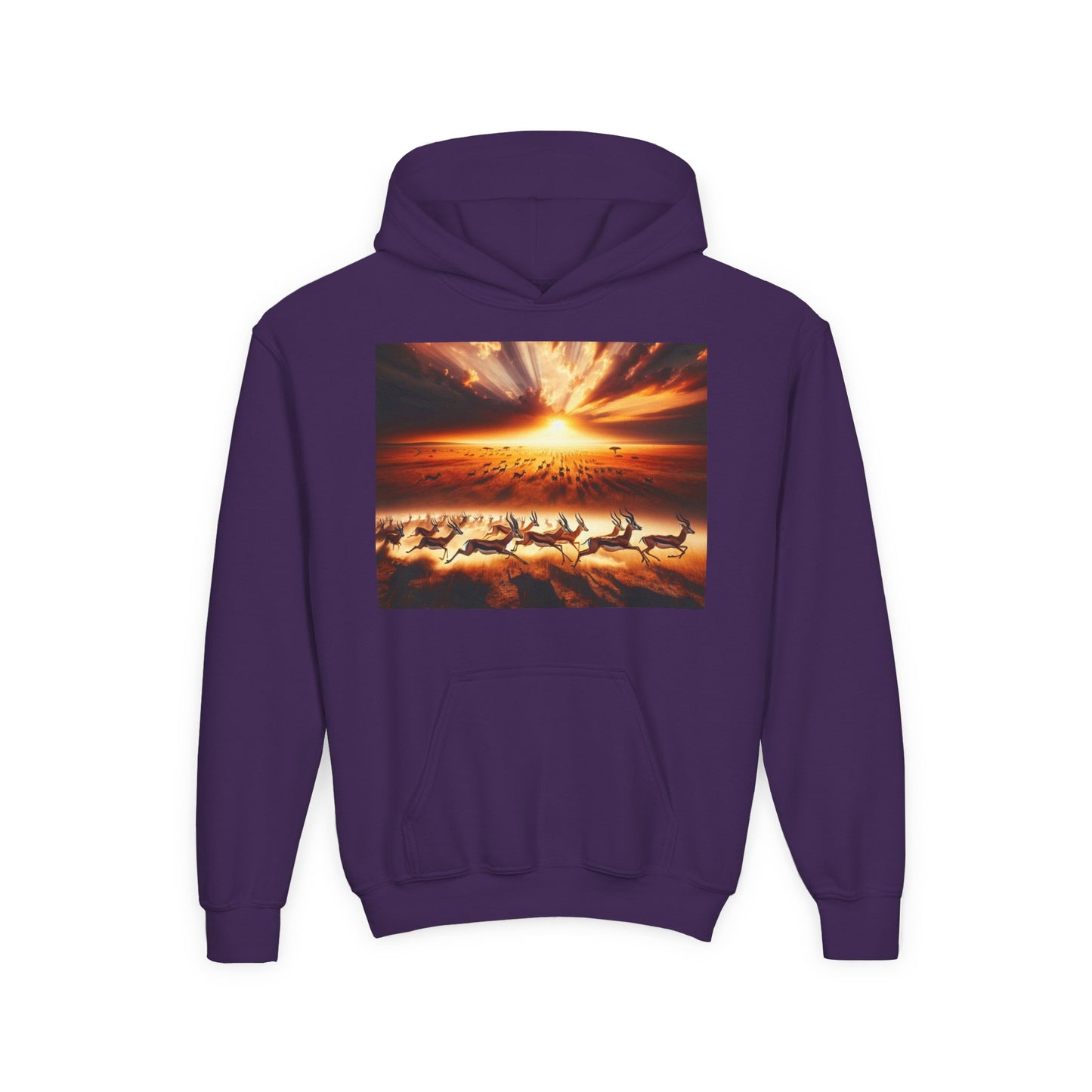 Gazelles Youth Hoodie - Heavy Blend Sweatshirt