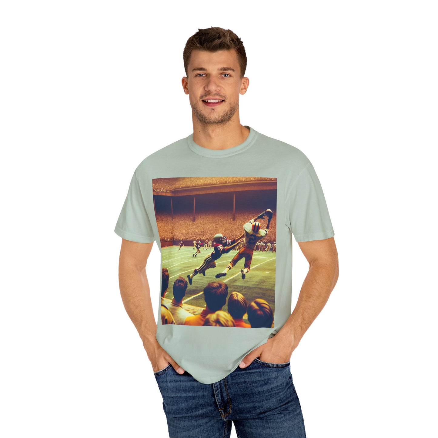 Vintage Football Unisex T-shirt, Retro Sports Tee, Fitness Apparel, Game Day Wear, Festival Outfit