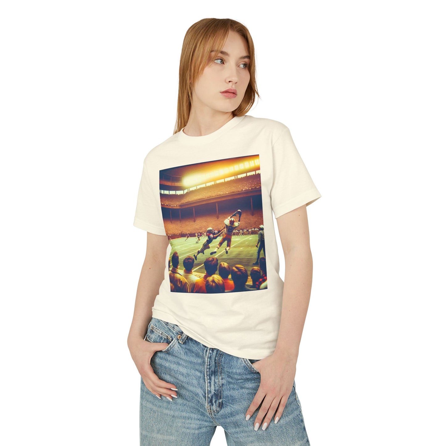 Football Heavyweight Tee - Unisex Garment-Dyed Shirt