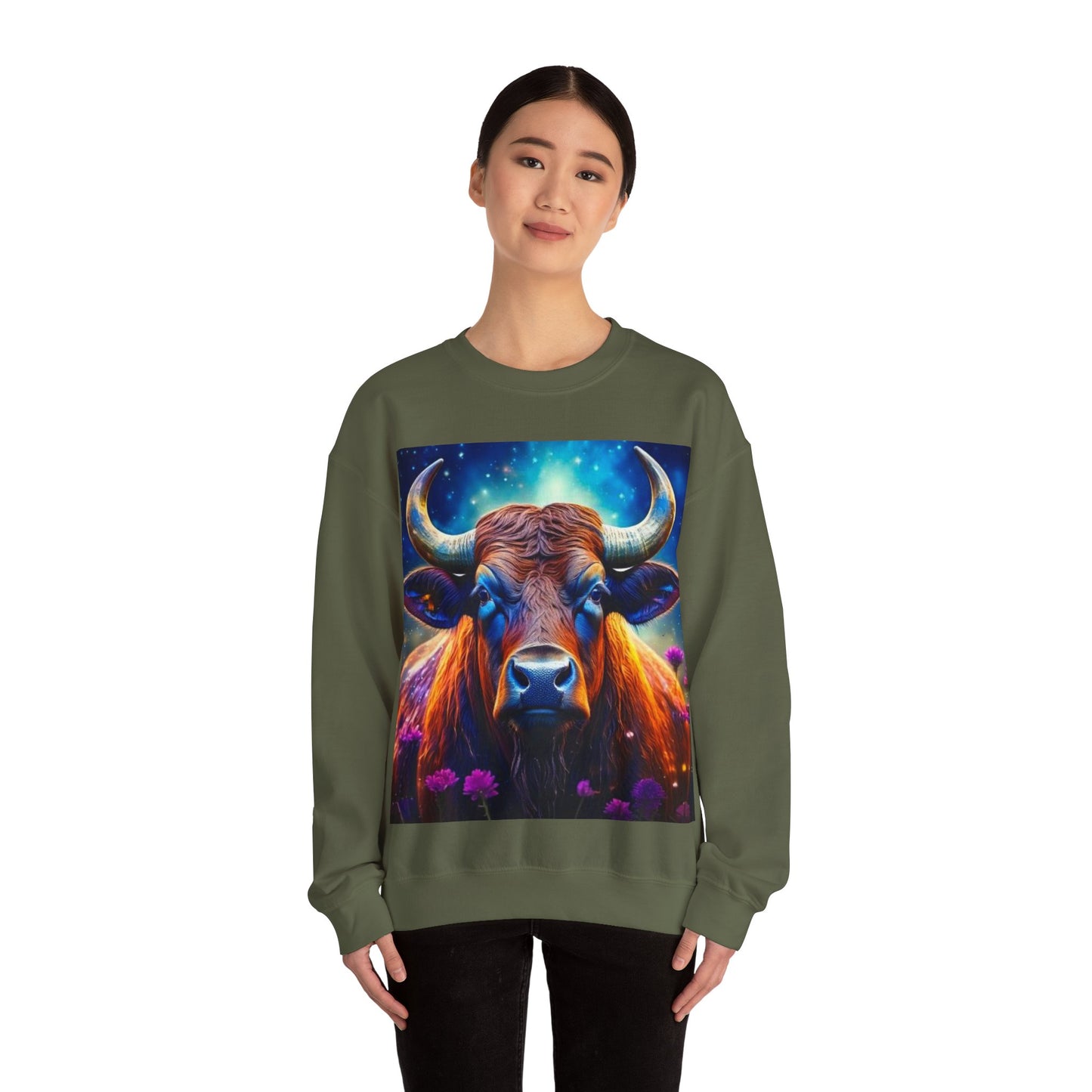 Taurus Crewneck Sweatshirt | Zodiac Apparel, Unisex Sweatshirt