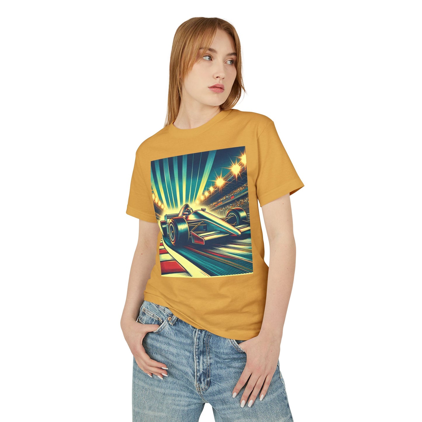 F1 Heavyweight Tee - Unisex Garment-Dyed Shirt