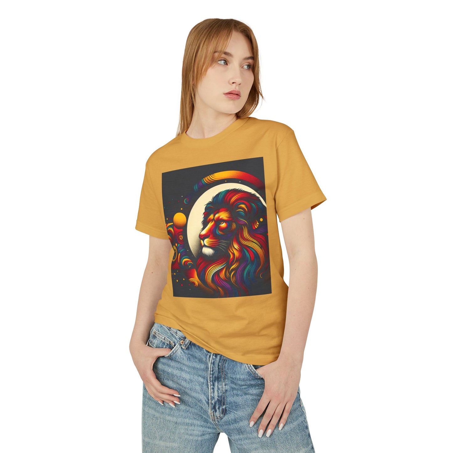 Leo Heavyweight Tee - Unisex Garment-Dyed Shirt