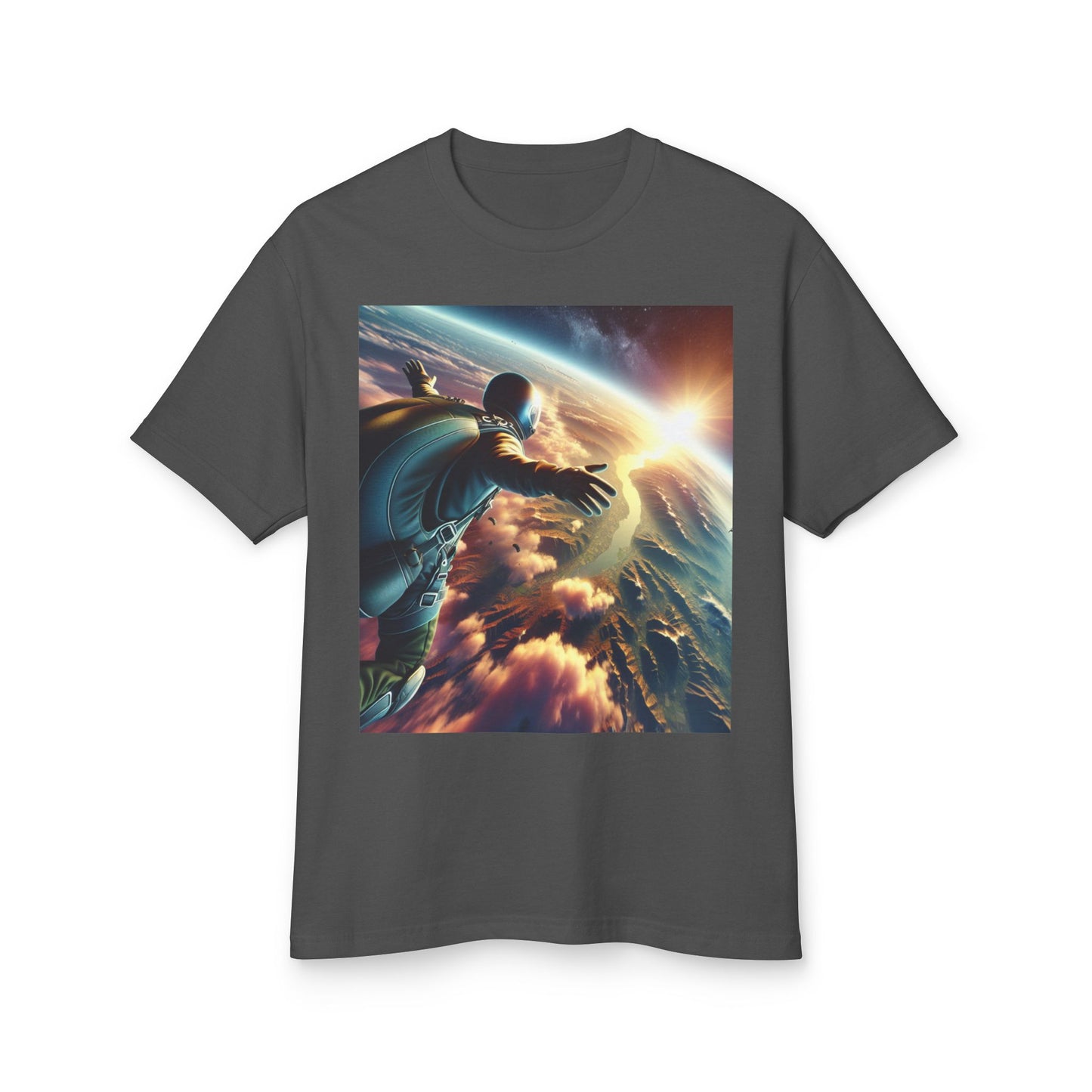 Skydiving Heavyweight Tee - Unisex Garment-Dyed Shirt