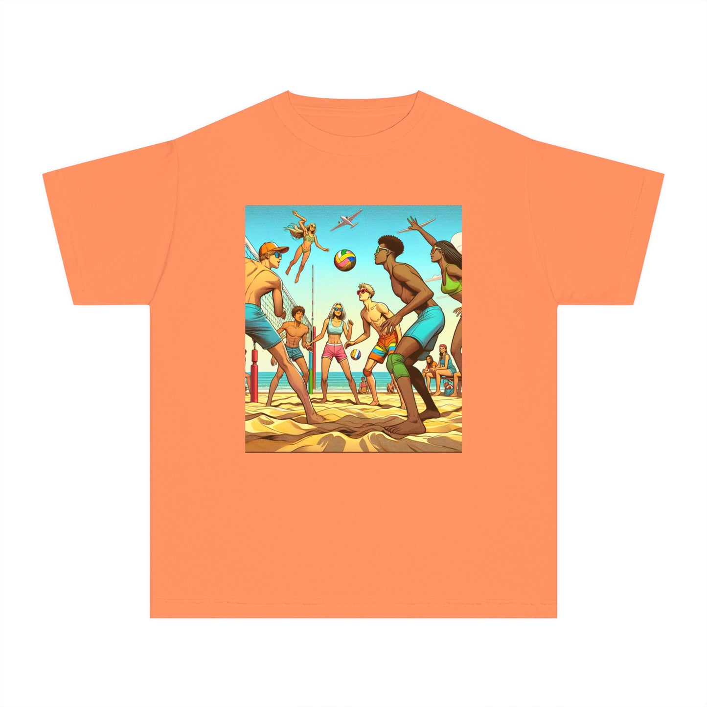 Volleyball Youth Midweight Tee