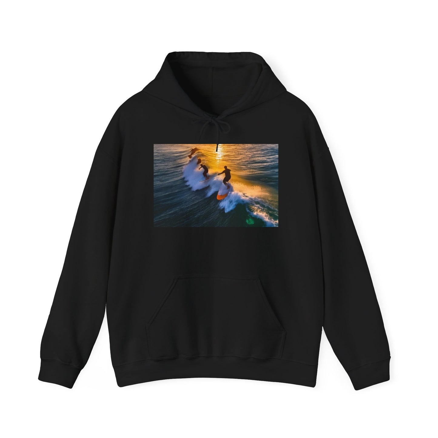 Surfing Unisex Hoodie - Sports Team Vibes