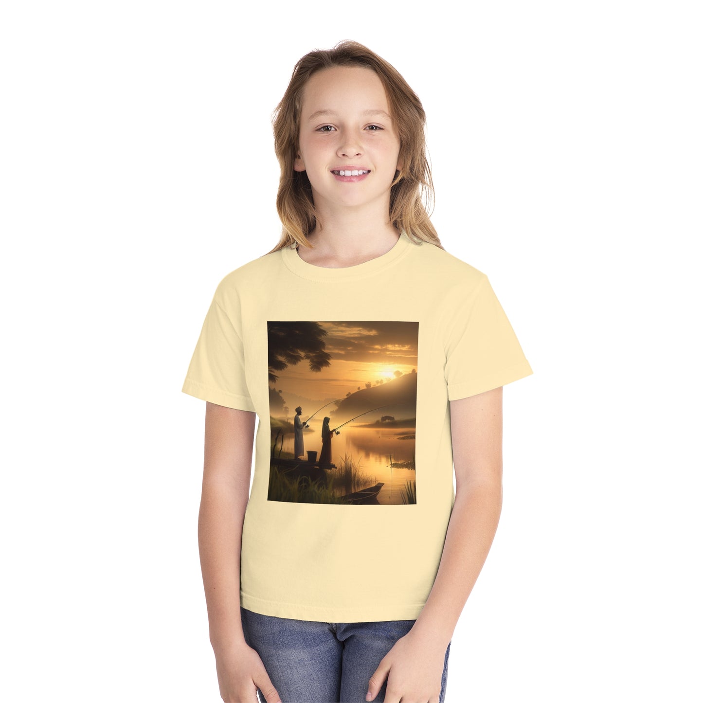 Fishing Youth Midweight Tee