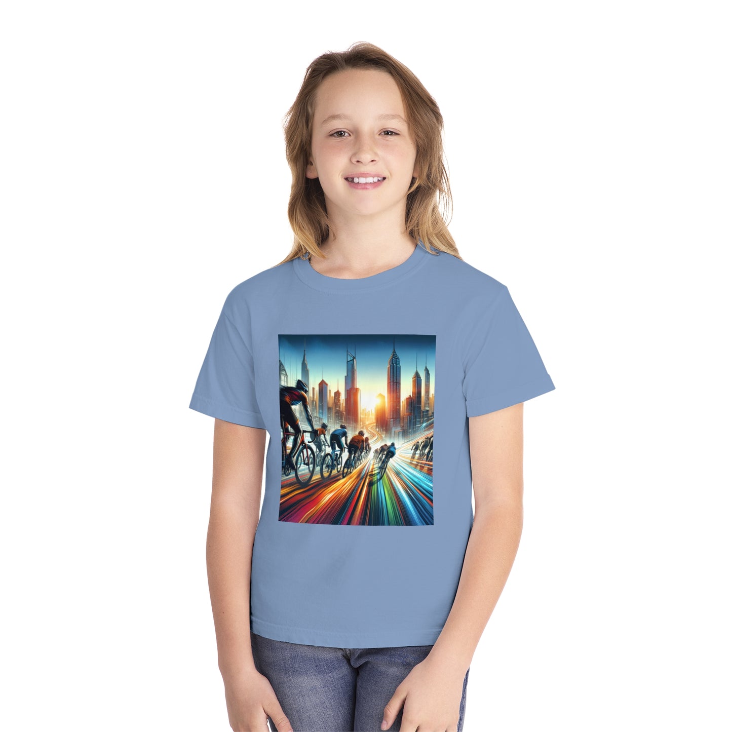 Cycling Youth Midweight Tee