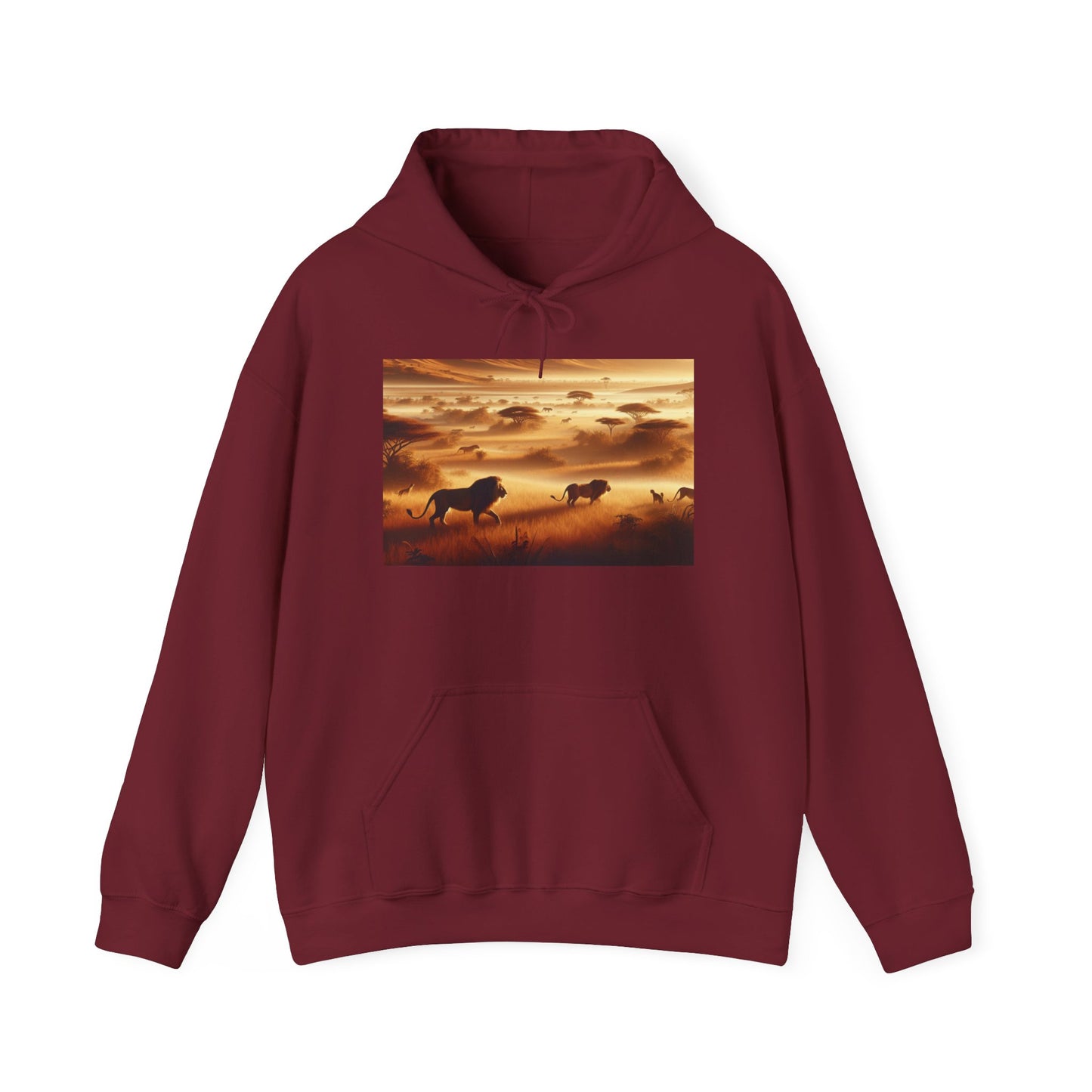Lions Unisex Hoodie - Safari Vibes
