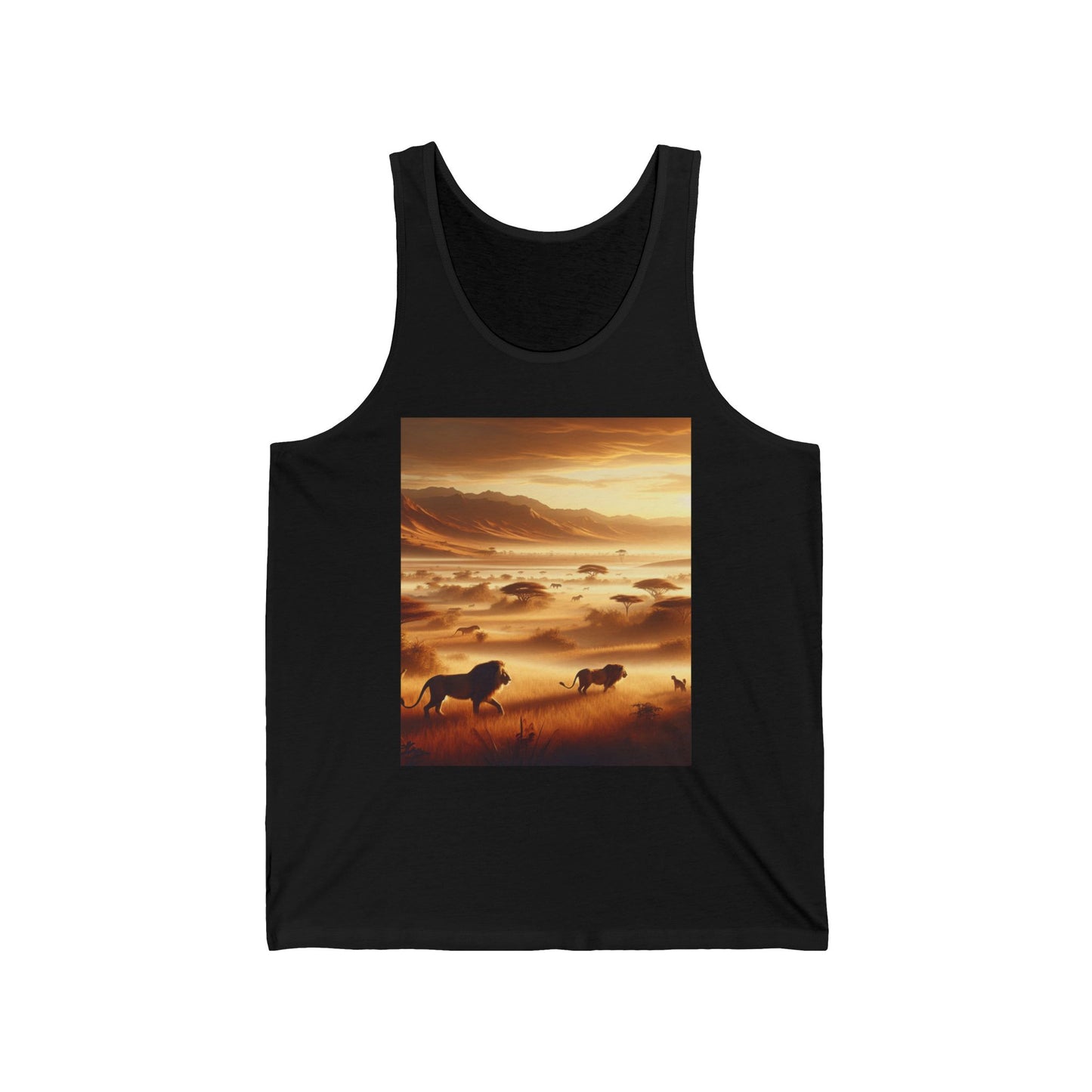 Lions Unisex Jersey Tank Top - Perfect for Festivals & Casual Wear