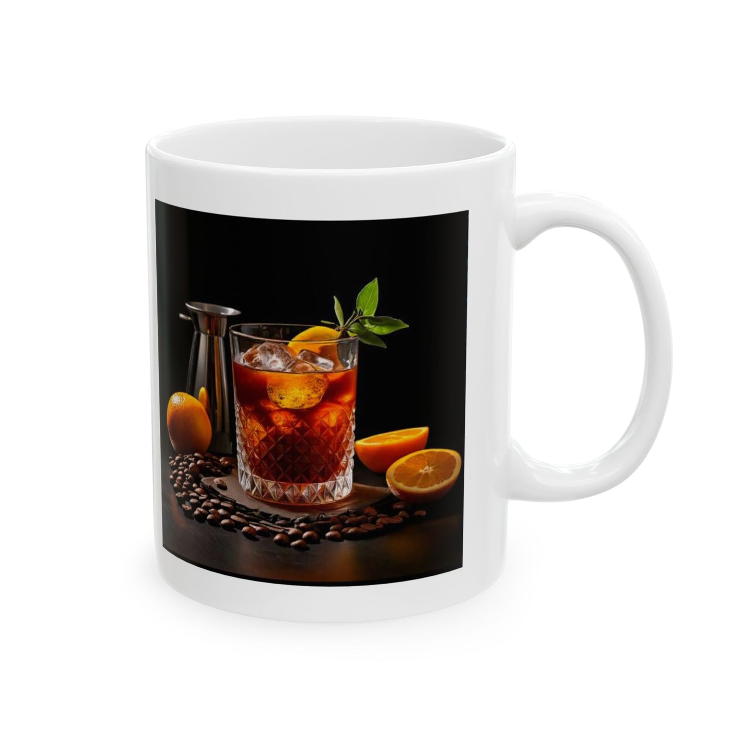 Coffee Negroni Ceramic Recipe Mug