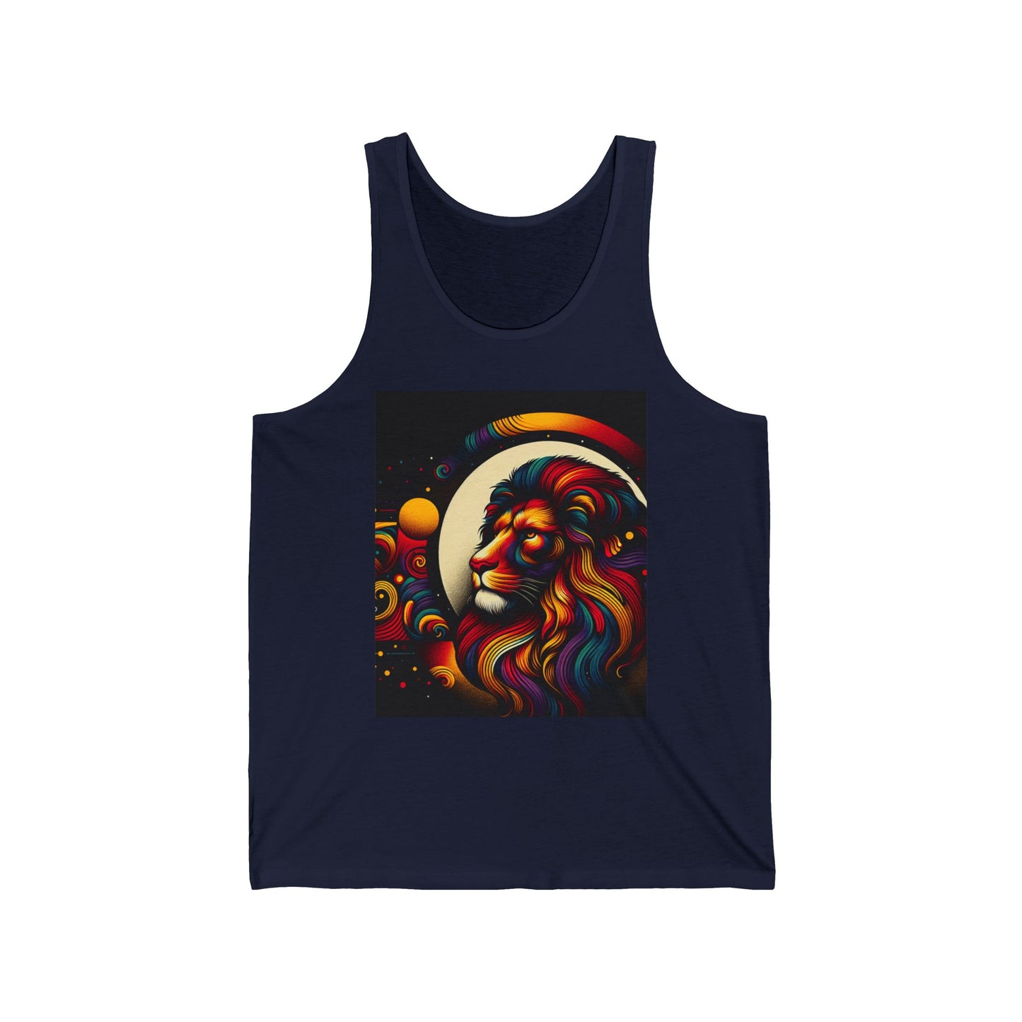 Leo Unisex Jersey Tank Top - Perfect for Festivals & Casual Wear