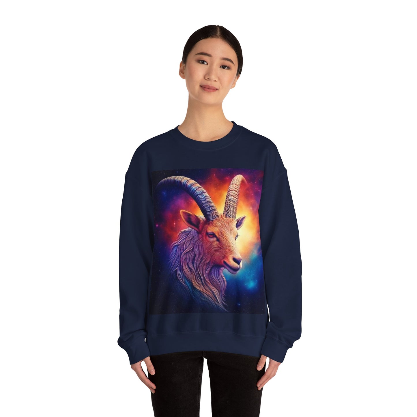 Capricorn Crewneck Sweatshirt | Zodiac Apparel, Unisex Sweatshirt