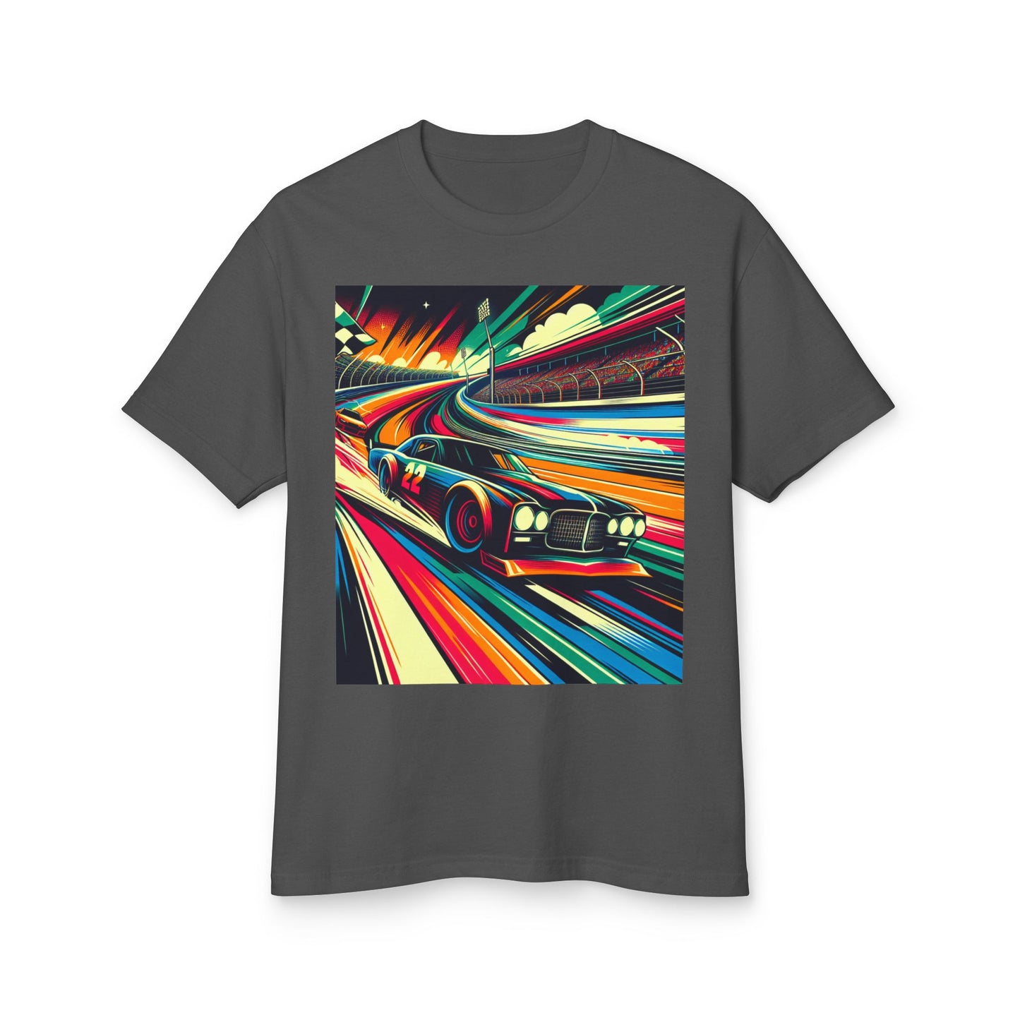 Nascar Heavyweight Tee - Unisex Garment-Dyed Shirt