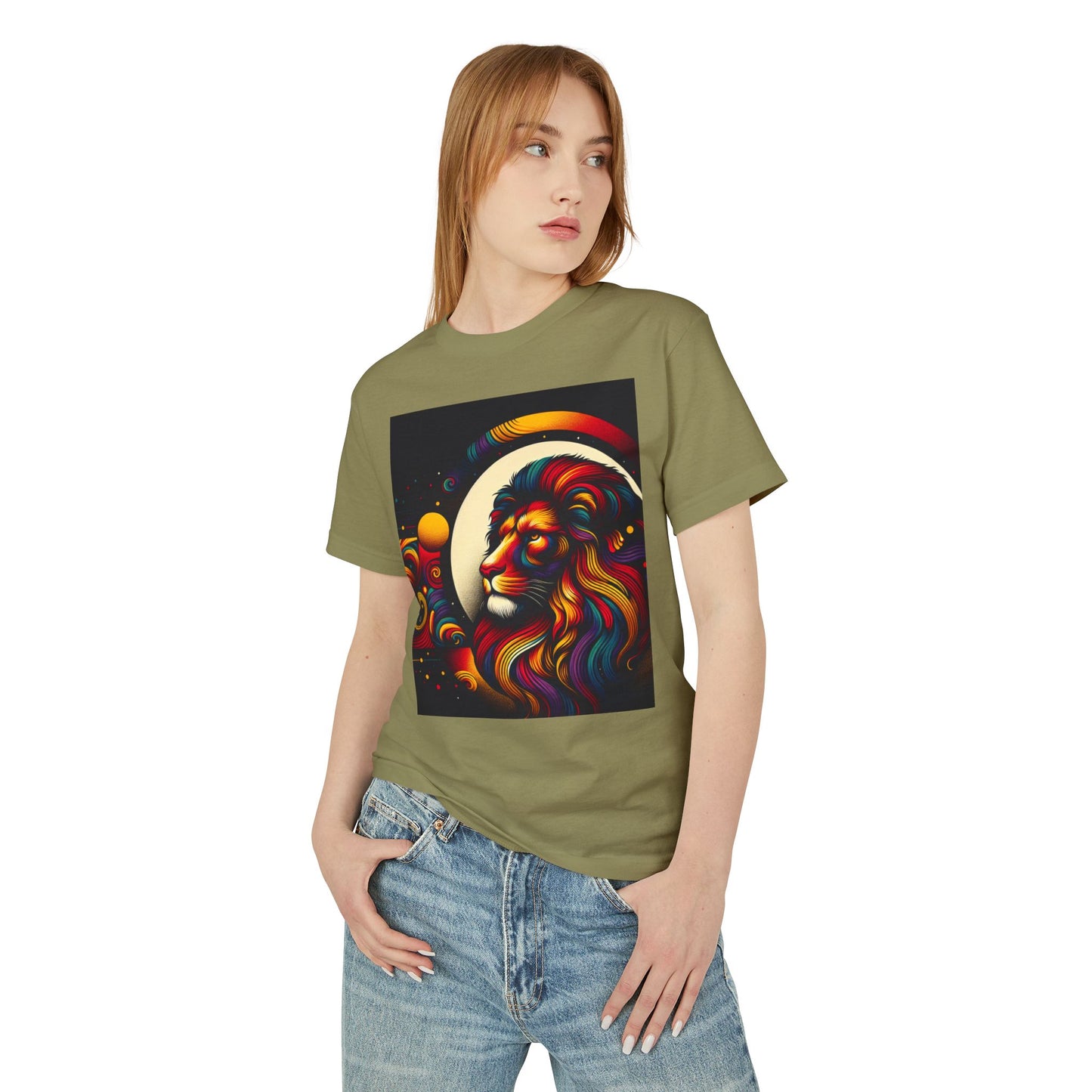 Leo Heavyweight Tee - Unisex Garment-Dyed Shirt